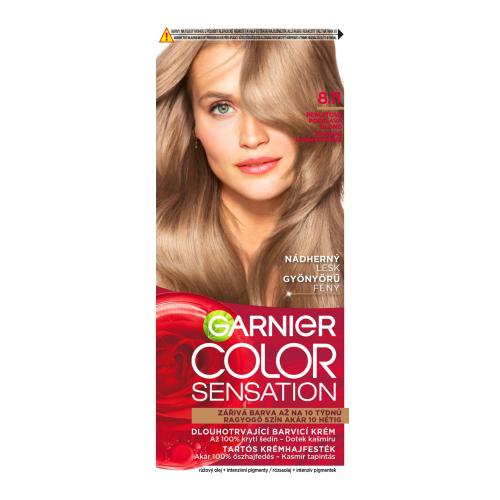 Garnier Color Sensation farba do włosów odcień 8.11 Pearl Ash Blonde 1 szt.