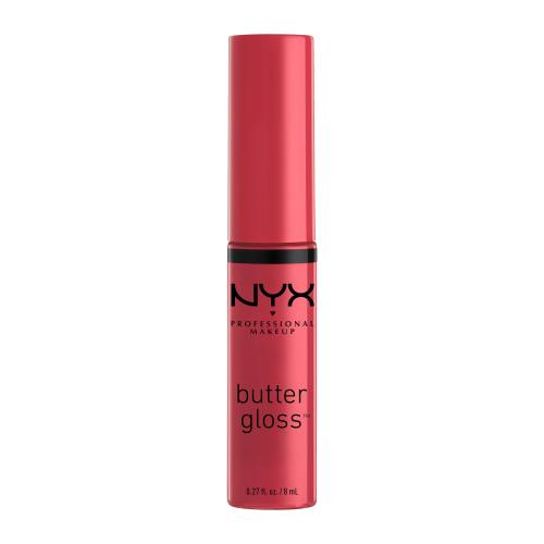 NYX Professional Makeup Butter Gloss błyszczyk do ust odcień 32 Strawberry Cheesecake 8 ml