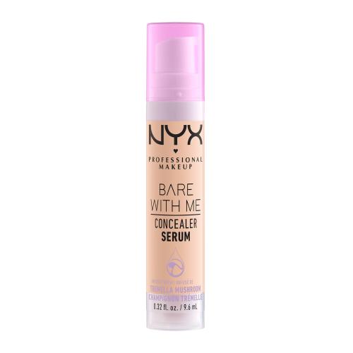 NYX Professional Makeup Bare With Me Concealer Serum korektor nawilżający 2 w 1 odcień 03 Vanilla 9,6 ml