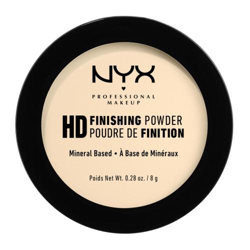 NYX Professional Makeup HD Finishing Powder Kompaktowy puder 8 g Nr. 02 - Banana