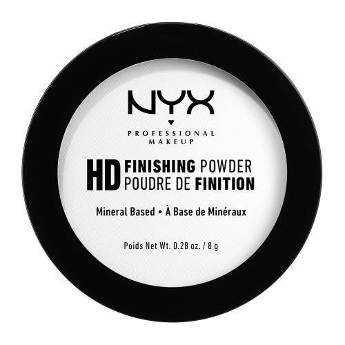 NYX Professional Makeup HD Finishing Powder Kompaktowy puder 8 g Nr. 01 - Translucent