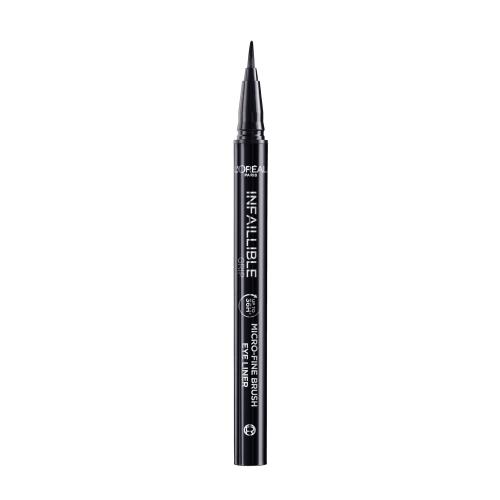 L’Oréal Paris Infaillible Grip 36h Micro-Fine liner eyeliner w pisaku odcień 01 Obsidian black 0,4 g