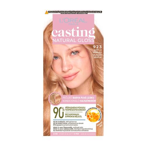 L’Oréal Paris Casting Creme Natural Gloss semi-permanentna farba do włosów odcień 923 LIGHT BLONDE SUCRE 1 szt.