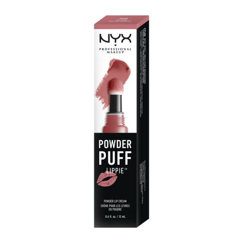 NYX Professional Makeup Powder Puff Lippie szminka z aplikatorem w formie gąbeczki odcień 08 Best Buds 12 ml