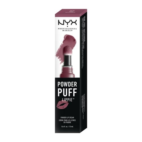 NYX Professional Makeup Powder Puff Lippie szminka z aplikatorem w formie gąbeczki odcień 07 Moody 12 ml