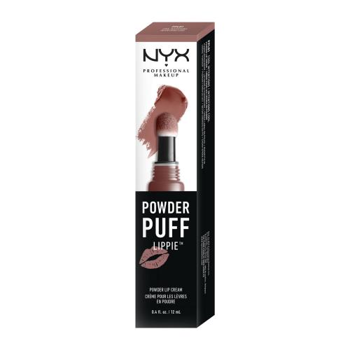 NYX Professional Makeup Powder Puff Lippie szminka z aplikatorem w formie gąbeczki odcień 01 Cool Intentions 12 ml
