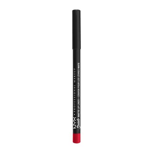 NYX Professional Makeup Suéde Matte Lipliner Konturówka do ust 1 g Nr. SMLL57 - True Red