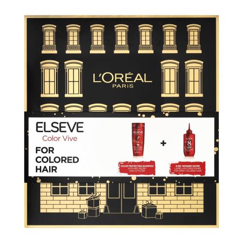 L'Oréal Paris Elseve Color-Vive zestaw Szampon 250 ml + odżywka 200 ml dla kobiet