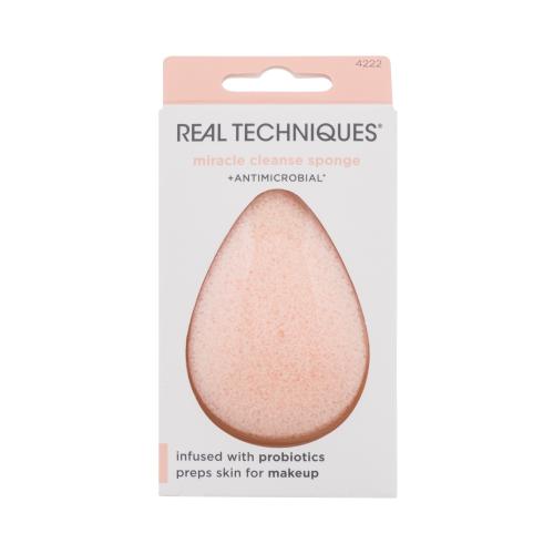 Real Techniques Sponge+ Miracle Cleansing Sponge gąbeczka oczyszczająca do wszystkich rodzajów skóry
