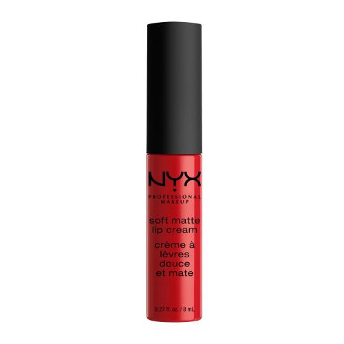 NYX Professional Makeup Soft Matte Lip Cream lekka matowa szminka w płynie odcień 01 Amsterdam 8 ml