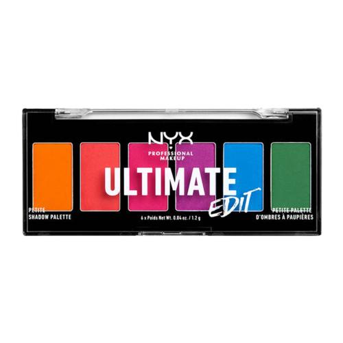 NYX Professional Makeup Ultimate Edit Petite Shadow paleta cieni do powiek odcień 02 Brights 6x1.2 g