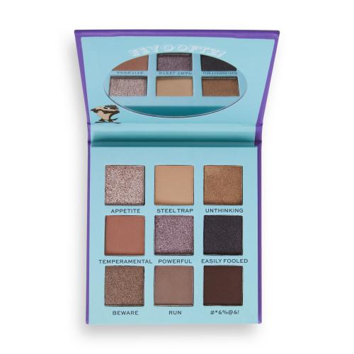 I Heart Revolution Looney Tunes Eyeshadow Palette 9 g cienie do powiek dla kobiet Taz
