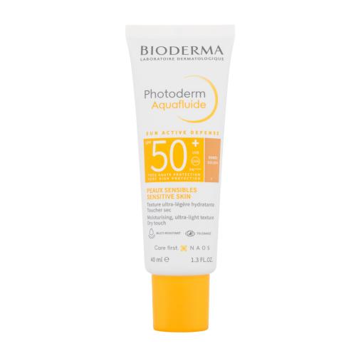 Bioderma Photoderm Aquafluid ochronny fluid tonujący do twarzy SPF 50+ odcień Golden 40 ml