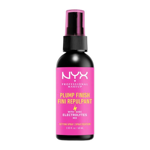 NYX Professional Makeup Plump Finish Setting Spray spray utrwalający makijaż z witaminami 60 ml
