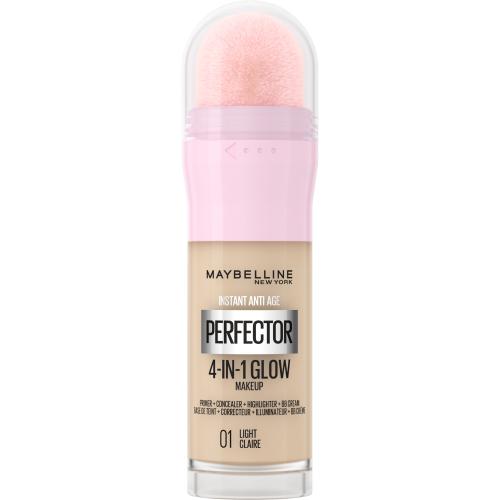 Maybelline Instant Age Rewind Perfector 4-in-1 Glow Podkład w płynie 20 ml Nr. 01 - Light