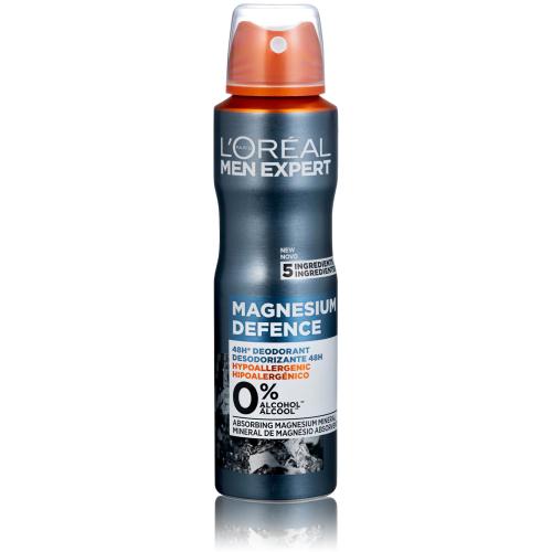 L’Oréal Paris Men Expert Magnesium Defence dezodorant w sprayu dla mężczyzn 150 ml