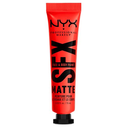 NYX Professional Makeup Halloween SFX Paints kremowe cienie do powiek do twarzy i ciała odcień 02 Fired Up 15 ml