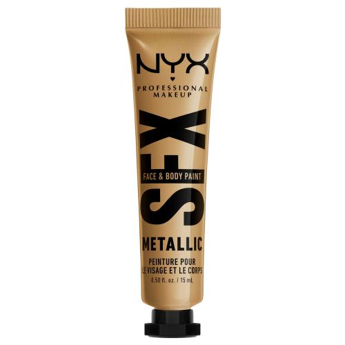 NYX Professional Makeup Halloween SFX Paints kremowe cienie do powiek do twarzy i ciała odcień 05 Gold Dusk 15 ml