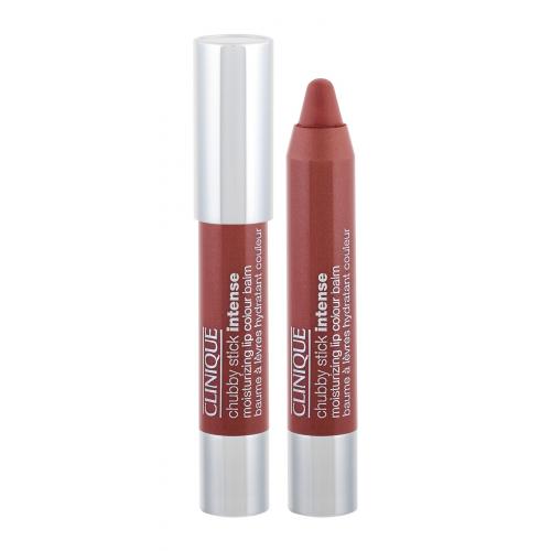 Clinique Chubby Stick™ Moisturizing Lip Colour Balm szminka nawilżająca odcień 01 Curviest Caramel 3 g