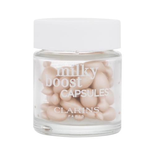 Clarins Milky Boost Capsules podkład rozjaśniający kapsułka odcień 01 30x0,2 ml