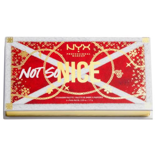 NYX Professional Makeup Limited Edition Xmass Mrs Claus Oh Deer Shadow Palette paleta cieni do powiek 01 Not so Nice 6x1,7 g