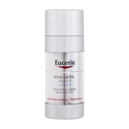 Eucerin Hyaluron-Filler + 3x Effect Night Peeling & Serum 30 ml serum do twarzy dla kobiet