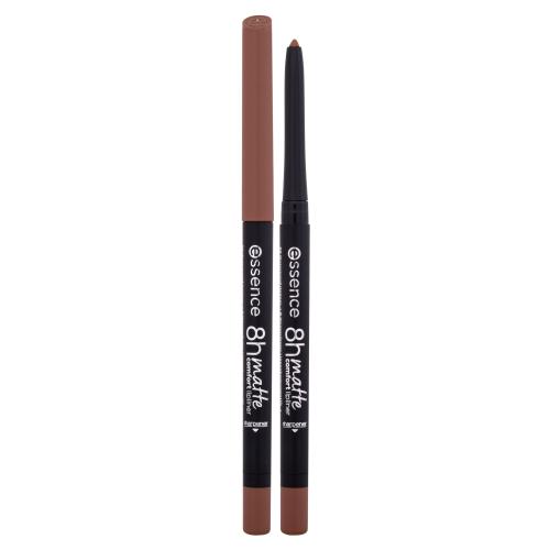 essence 8h Matte Comfort matowa kredka do ust z temperówką odcień 01 Cinnamon Spice 0,3 g