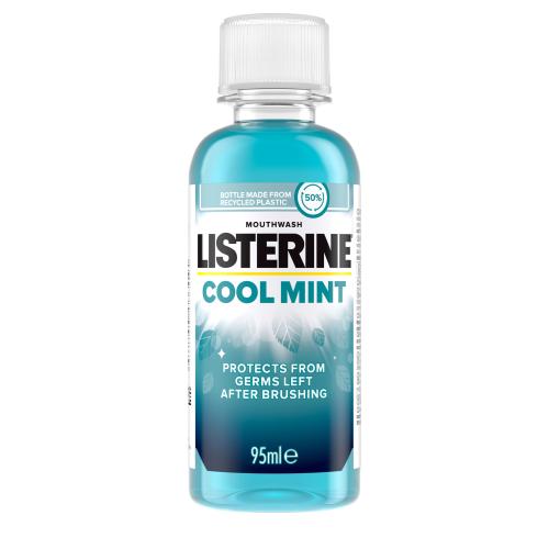 Listerine Cool Mint Mild Taste płyn do płukania ust bez alkoholu smak 95 ml