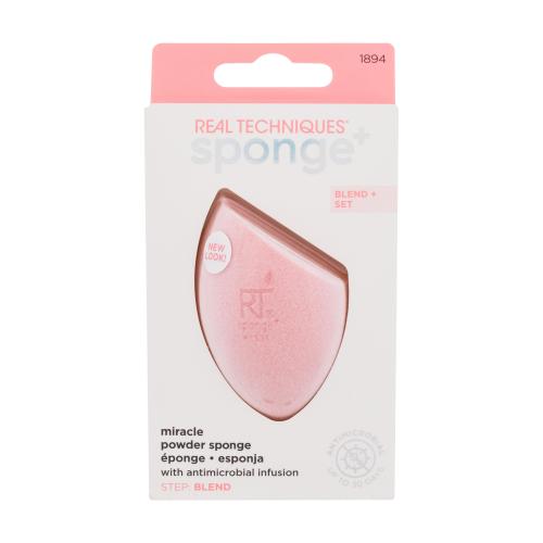 Real Techniques Miracle Powder Sponge 1 szt aplikator dla kobiet Uszkodzone pudełko