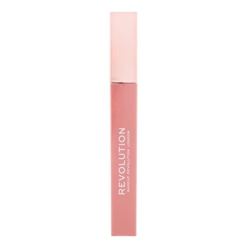 Makeup Revolution IRL Filter kremowa szminka o satynowym wykończeniu odcień Caramel Syrup 1,8 ml