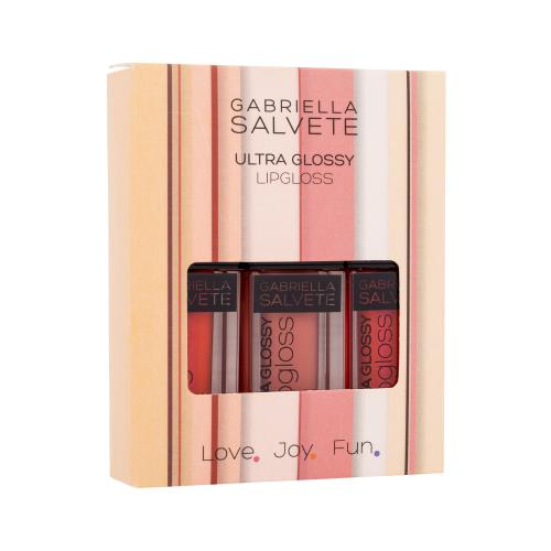 Gabriella Salvete Ultra Glossy Lipgloss Set zestaw Błyszczyk do ust Ultra Glossy 3 x 4 ml dla kobiet