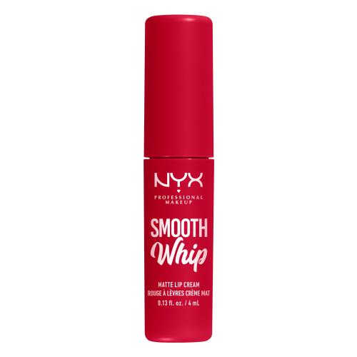 NYX Professional Makeup Smooth Whip Matte Lip Cream aksamitna pomadka o działaniu wygładzającym odcień 13 Cherry Creme 4 ml