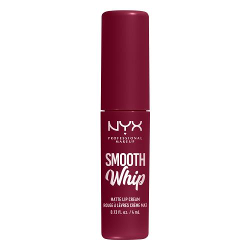NYX Professional Makeup Smooth Whip Matte Lip Cream aksamitna pomadka o działaniu wygładzającym odcień 15 Chocolate Mousse 4 ml