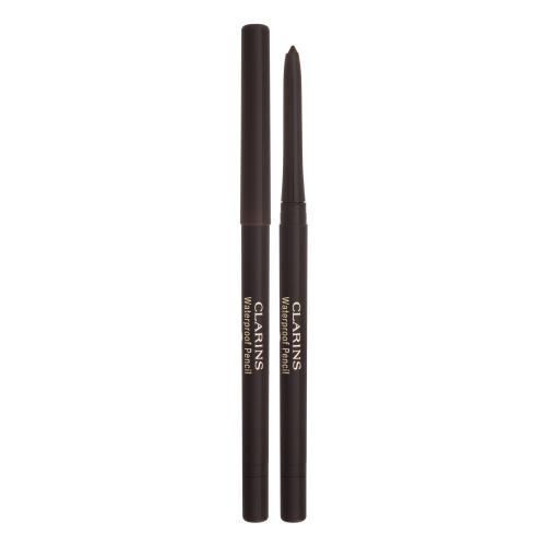 Clarins Waterproof Pencil wodoodporna kredka do oczu odcień 02 Chestnut 0.29 g