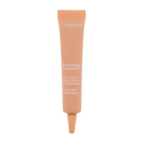 Clarins Everlasting Concealer Long-Wear & Hydration korektor nawilżający przeciw cieniom odcień 03 12 ml