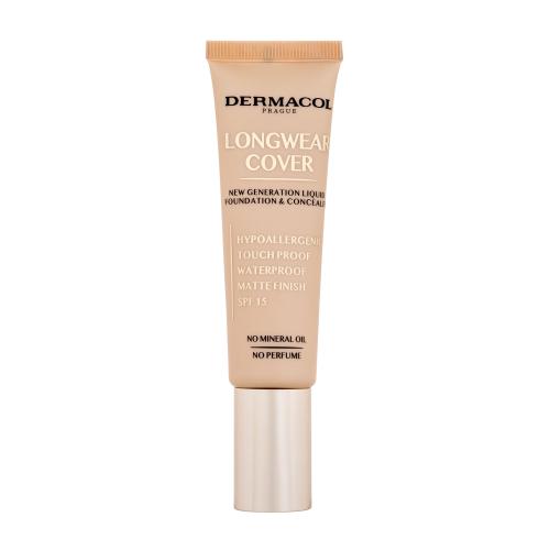 Dermacol Longwear Cover podkład - fluid SPF 15 przeciw niedoskonałościom skóry 05 Bronze 30 ml