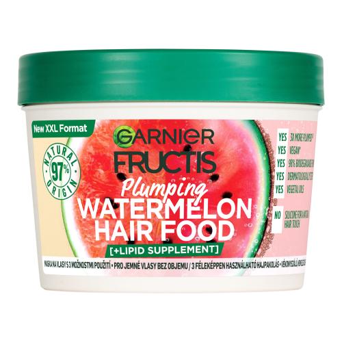 Garnier Fructis Watermelon Hair Food maseczka do włosów cienkich i delikatnych 390 ml