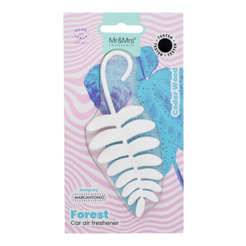 Mr & Mrs Fragrance Forest Cedar Wood zapach do samochodu (White Fern) 1 szt.