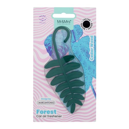 Mr & Mrs Fragrance Forest Cedar Wood zapach do samochodu (Green Fern) 1 szt.
