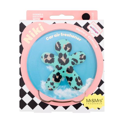 Mr & Mrs Fragrance Niki Spicy Citrus zapach do samochodu 1 szt.