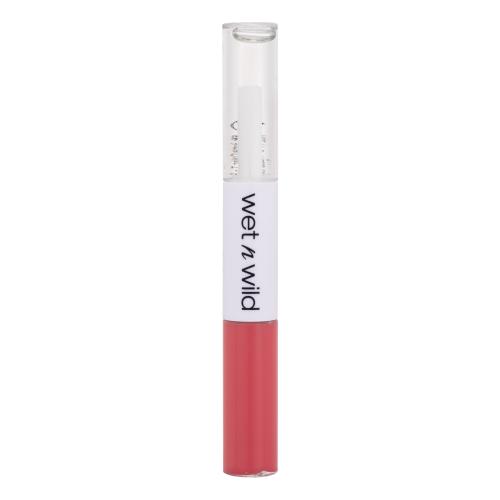 Wet n Wild MegaLast Lock 'N' Shine Lip Color + Gloss 4 ml pomadka dla kobiet Shining Hibiscus