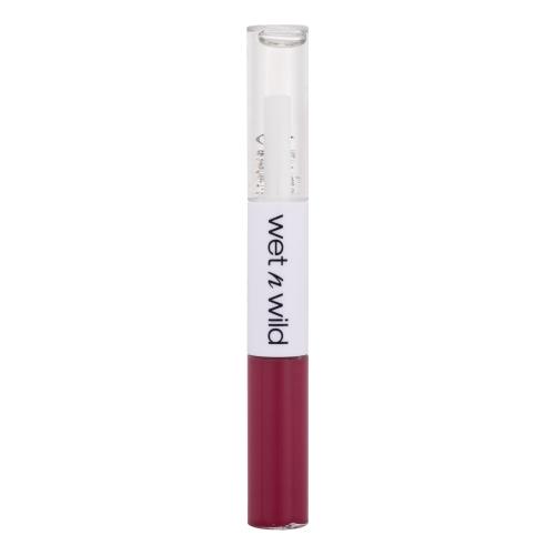 Wet n Wild MegaLast Lock 'N' Shine Lip Color + Gloss 4 ml pomadka dla kobiet LA Pink