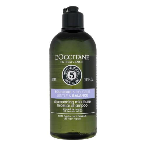 L'Occitane Gentle & Balance Micellar Shampoo szampon oczyszczający do wszystkich rodzajów włosów 300 ml