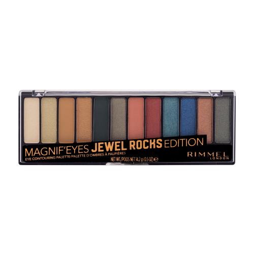 Rimmel London Magnifeyes Eyeshadow Palette 009 Jewel Rocks paleta cieni do powiek 14 g