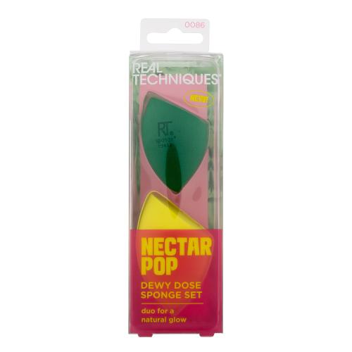 Real Techniques Nectar Pop Dewy Dose Sponge Set gąbka do makijaż - set