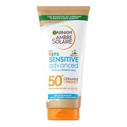 Garnier Ambre Solaire Sensitive Advanced ochronny krem do opalania dla dzieci SPF 50+ 175 ml