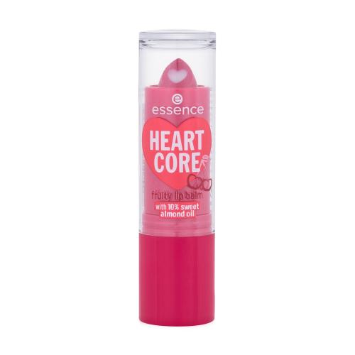 essence HEART CORE fruity lip balm Balsam do ust 3 g Nr. 01 - Crazy Cherry