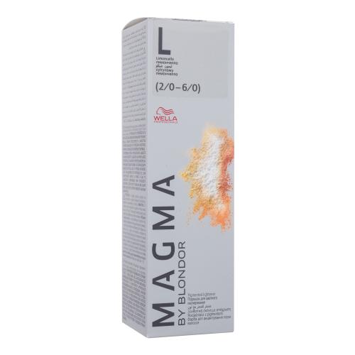 Wella Professionals Magma By Blondor 120 g farba do włosów dla kobiet Uszkodzone pudełko Limoncello