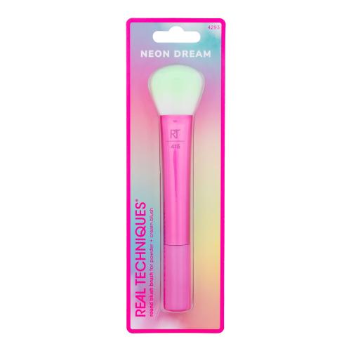 Real Techniques Neon Dream Round Blush Brush 1 szt pędzel do makijażu dla kobiet