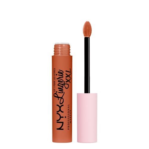 NYX Professional Makeup Lip Lingerie XXL pomadka w płynie o matowym wykończeniu odcień 26 Gettin Caliente 4 ml